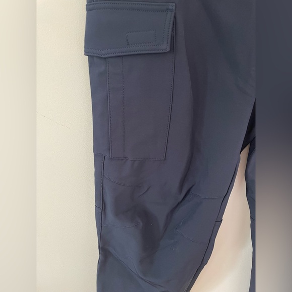 Hiauspor Men's Fleece Lined Hiking Pants Waterproof  Hunting Pants Navy new - Picture 6 of 14